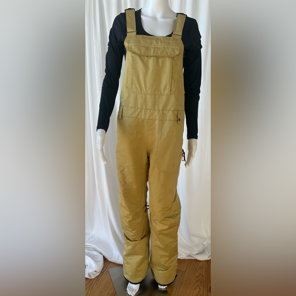 686 Women’s BLACK MAGIC INSULATED Ski/Snowboard BIB - Yellow/Mustard - XL